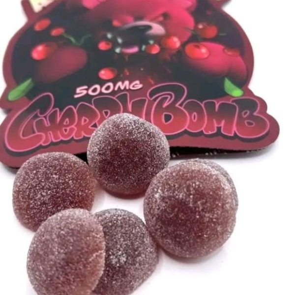 CherryBomb Cherry THC Gummies 500mg