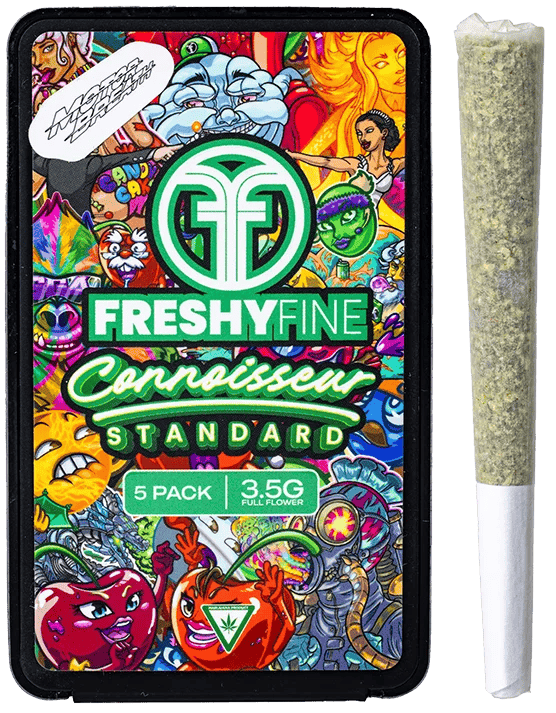 Freshy Fine - 5-Pack .7g Prerolls - Motorbreath
